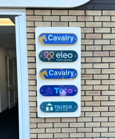 outdoor signage